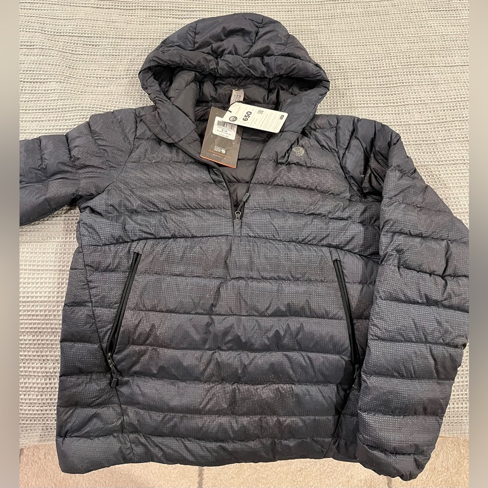 North Face Rhea Ridge Pullover 650 fill Down Small